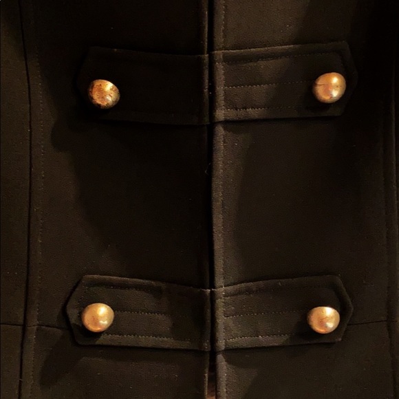 TAHARI Arthur S. Levine Black Military Style Designer Blazer!!! - Picture 7 of 8